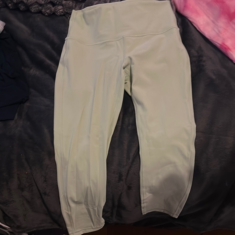 Lululemon Athletica Mint Green Leggings